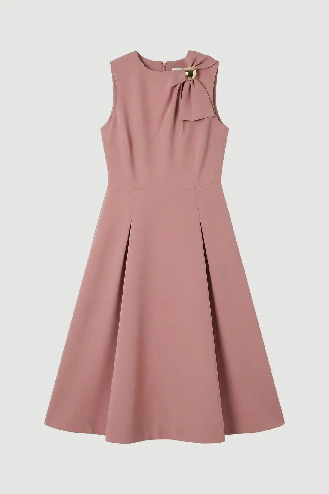 Dusty Rose Bow Midi